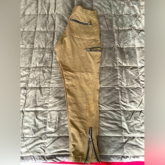 Balmain Khaki zipper pants - Picture 4 of 6